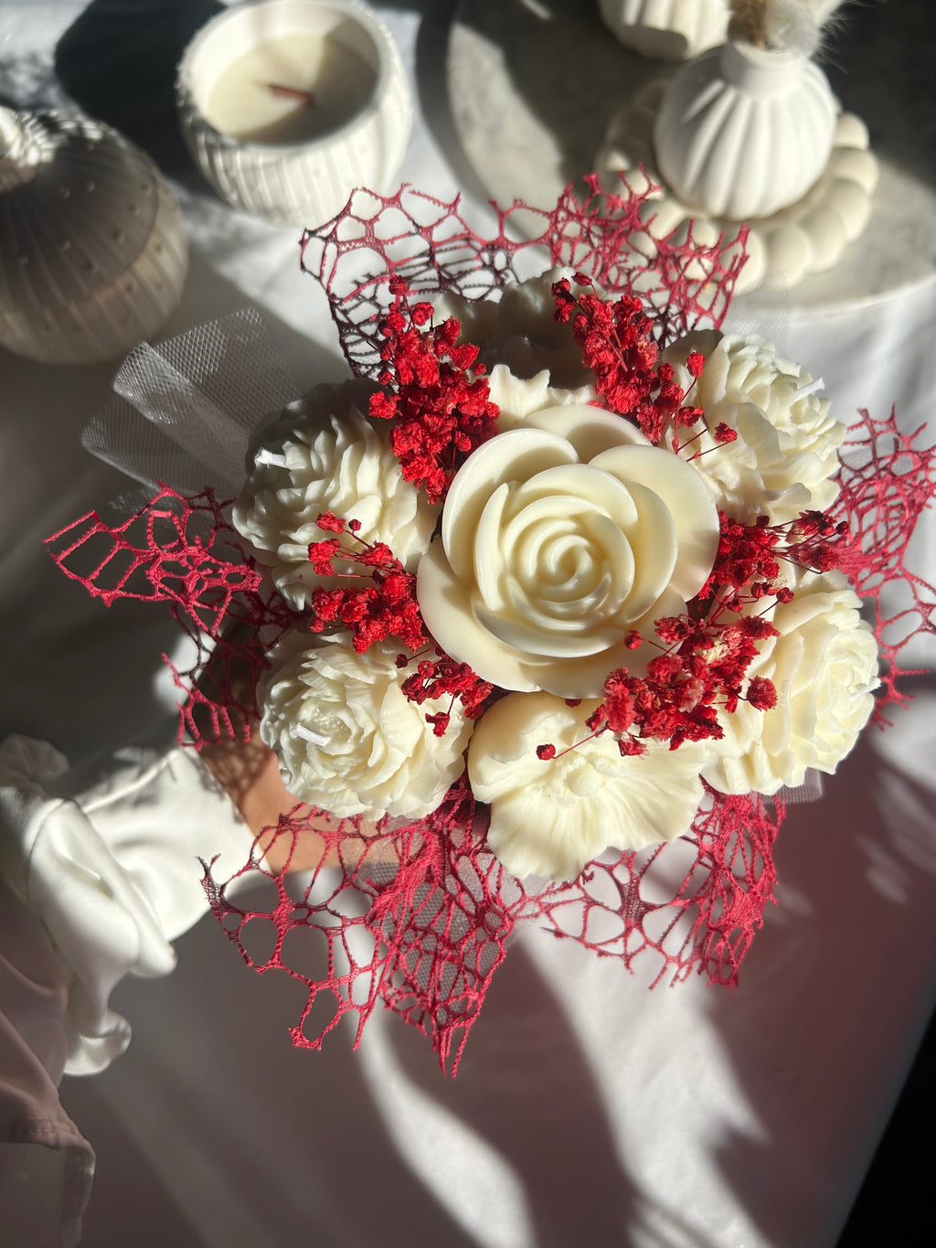 Bouquet natalizio 12 cm