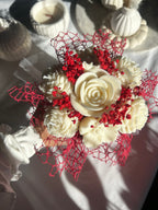 Bouquet natalizio 12 cm