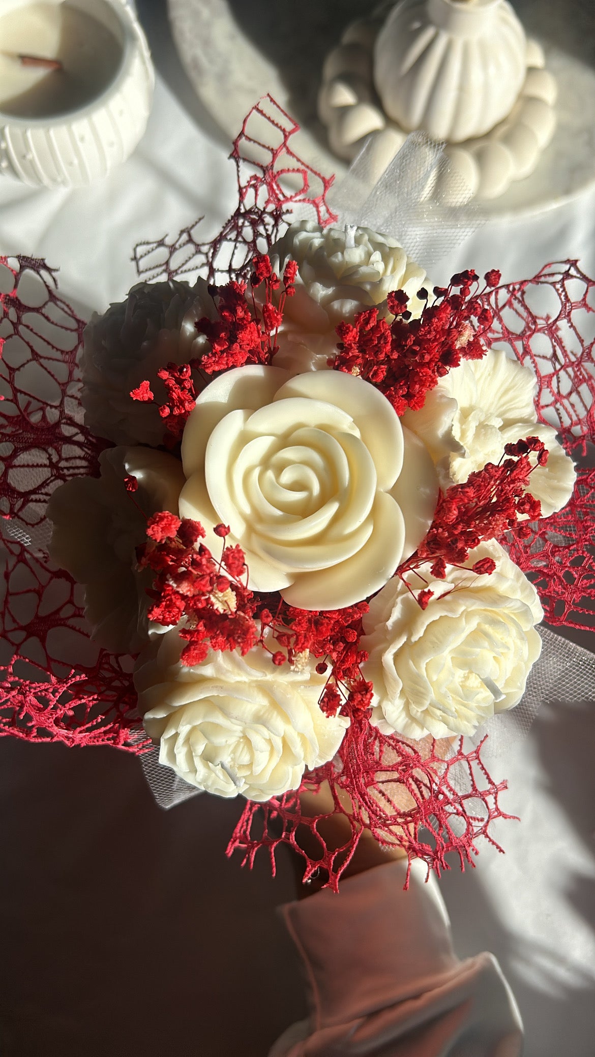 Bouquet natalizio 12 cm