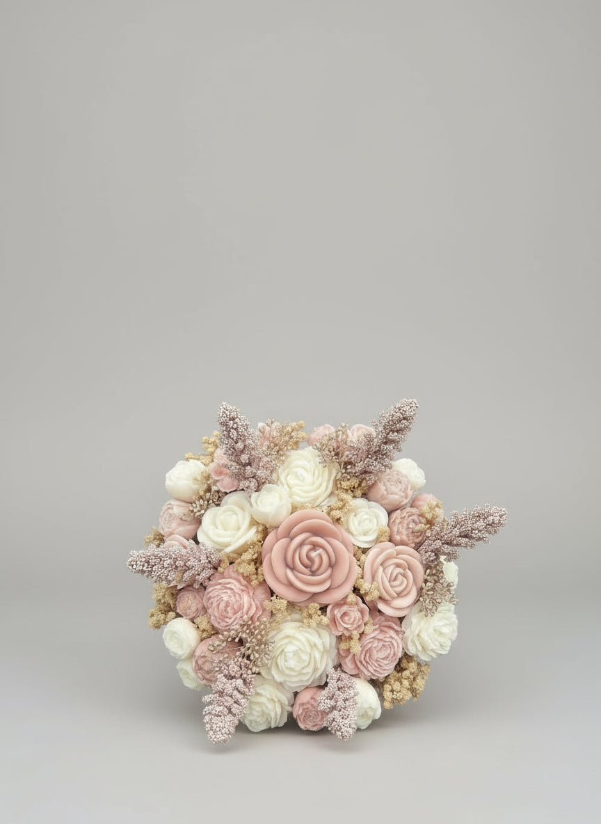 Bouquet fiori in cera maxi 22 cm