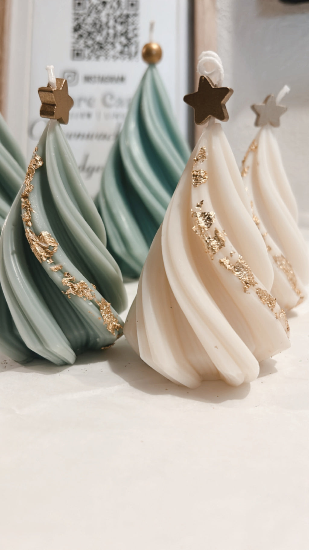 Candela spirale 12 cm