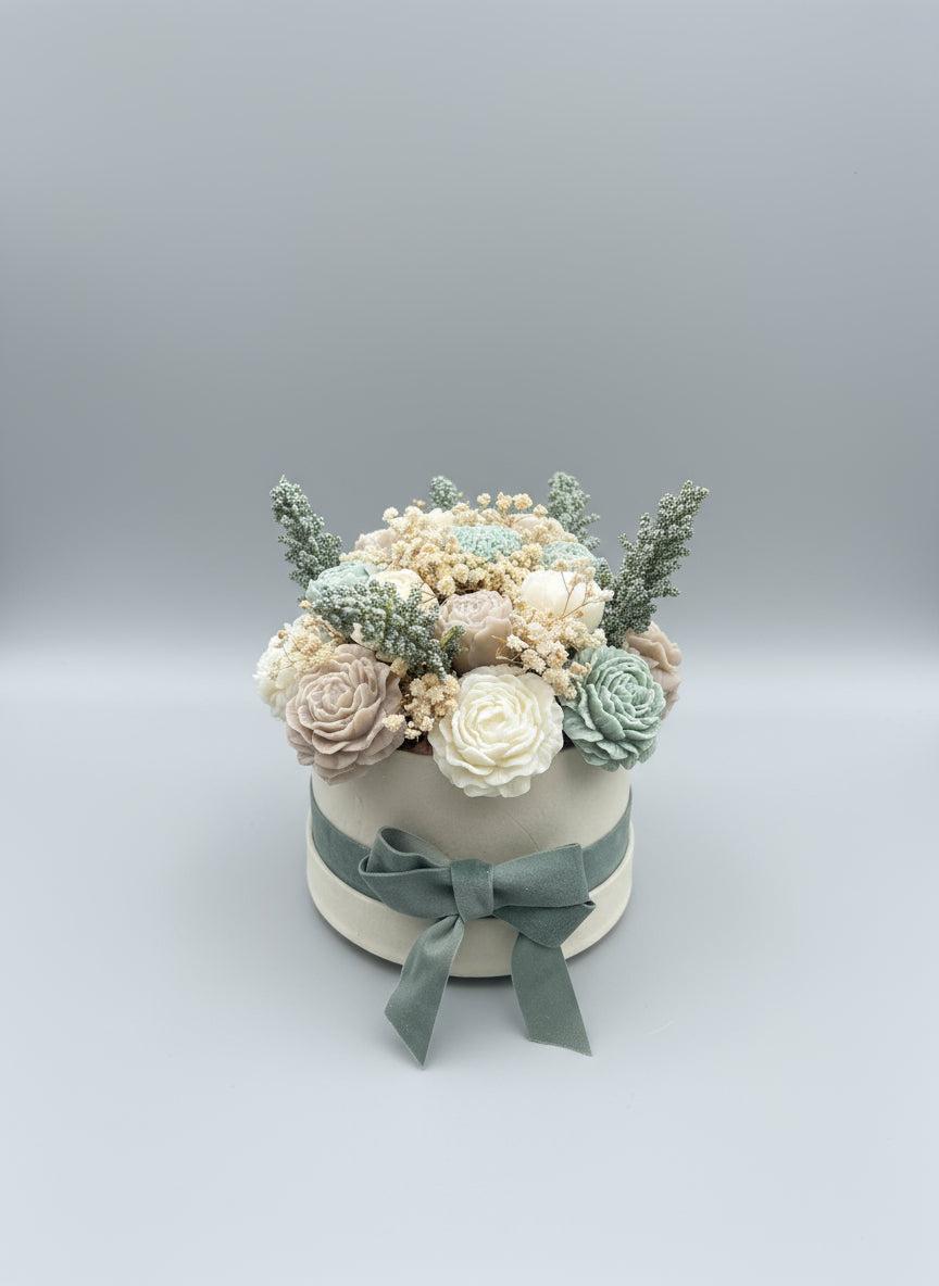 Bouquet fiori in cera maxi 22 cm